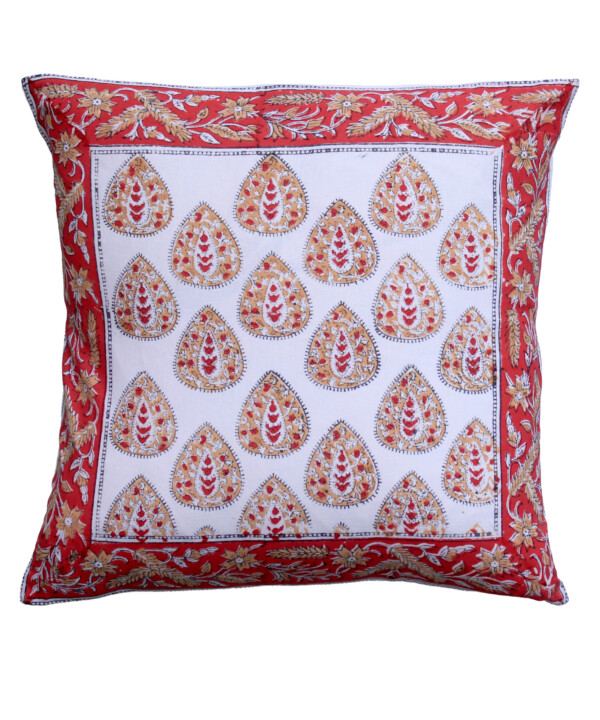 Amber Peepal Cushion Cover