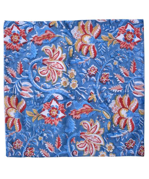 Blue Orchid Cushion Cover - Image 2