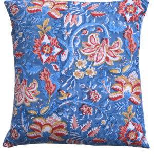 Blue Orchid Cushion Cover