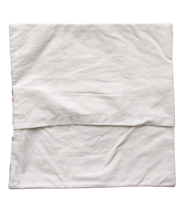 Chain Stitch Elephant Cushion Cover - Image 3