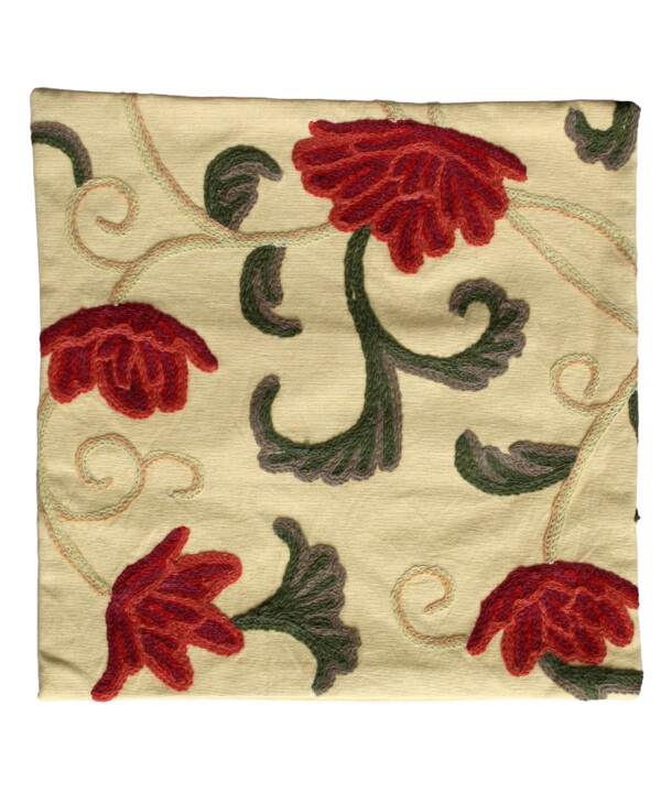 Hunza Crewel Cushion Cover - Image 2