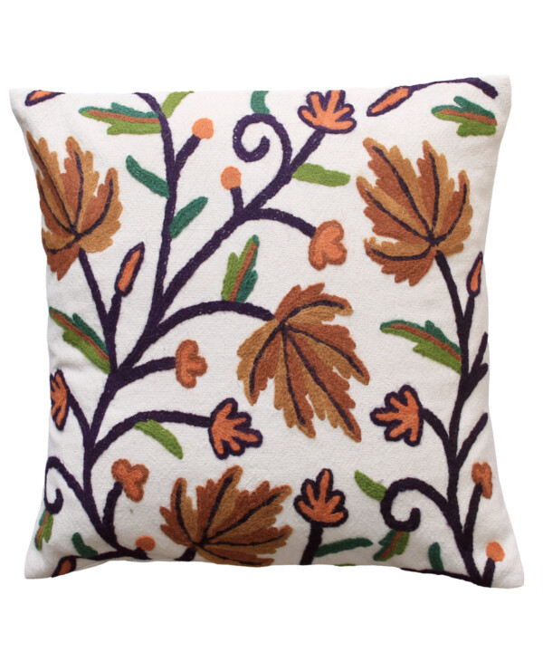 Norfolk Chenar Crewel Cushion Cover