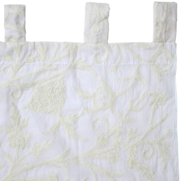 Organdy Crewel Curtain - Image 2