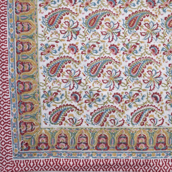 Kashmir Flower Bedcover