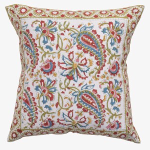 Kashmir Flower Cushion Cover