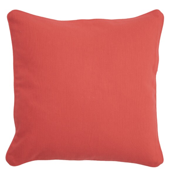 Plain Red Cushion Cover