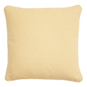 Plain Yellow Cushion Cover