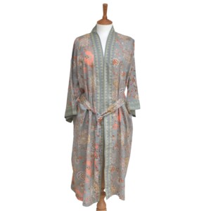 Screen Printed Kimono