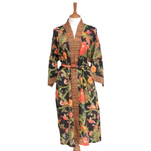 Screen Printed Kimono