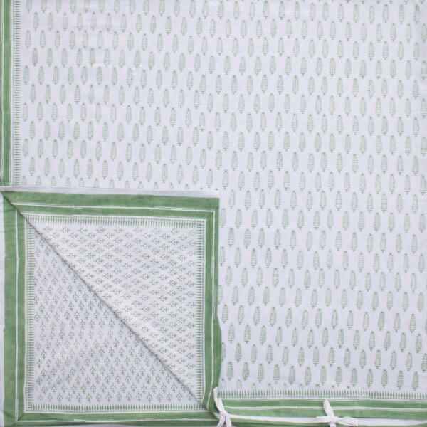 Green Fern Duvet Cover