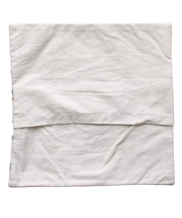 Flowers of Jamul Crewel Cushion Cover - Image 2