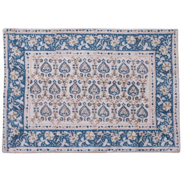Blue Peepal Pillowcase
