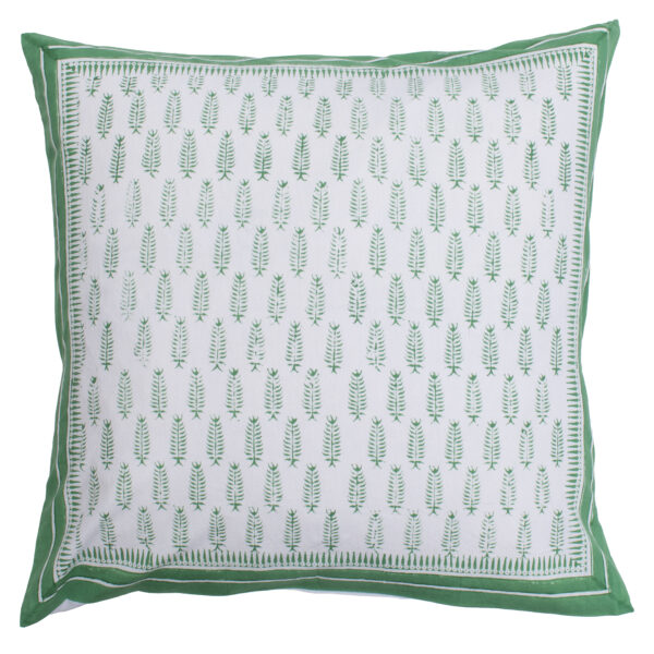 Green Fern Cushion Cover