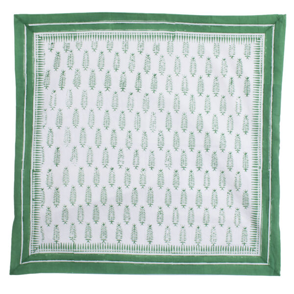 Green Fern Cushion Cover - Image 2