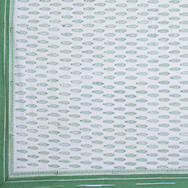 Green Fern Tablecloth